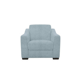 Optimus Fabric Armchair - Baby Blue