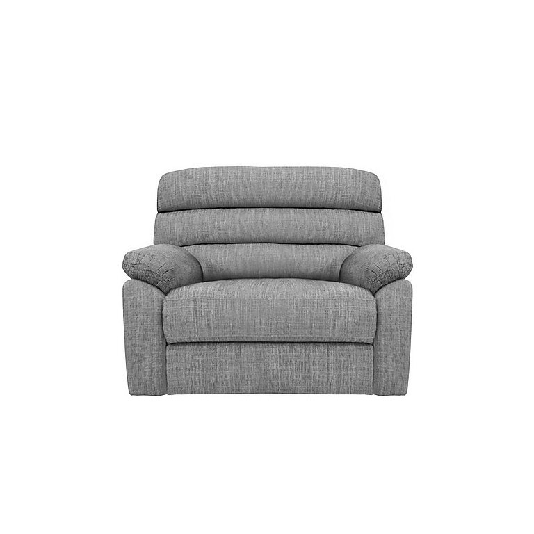 Comfort Story - Page Fabric Love Seat with Power Recliner and Power Headrest