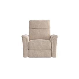 Piccolo Fabric Armchair with Power Recliner - Cream