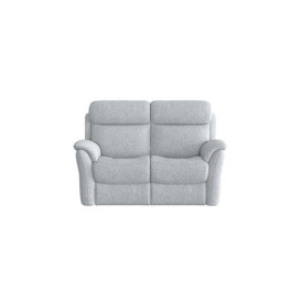 Relax Station Revive 2 Seater Recliner Fabric Sofa - Frost