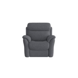 Relax Station Revive Fabric Manual Recliner Armchair - Iron