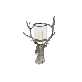 New Forest Stag Lantern with LED Candle