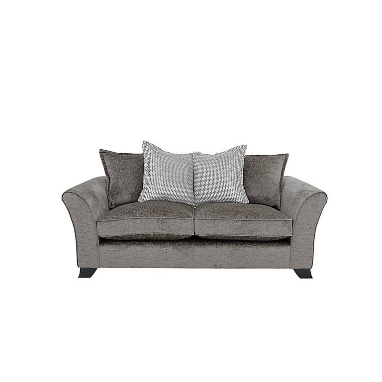 Sasha 3 Seater Scatter Back Sofa - Alexandra Grey