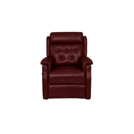 Scott Leather Lift and Rise Chair - Montana Ruby