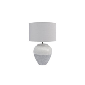 Skyline Grey Ceramic Table Lamp