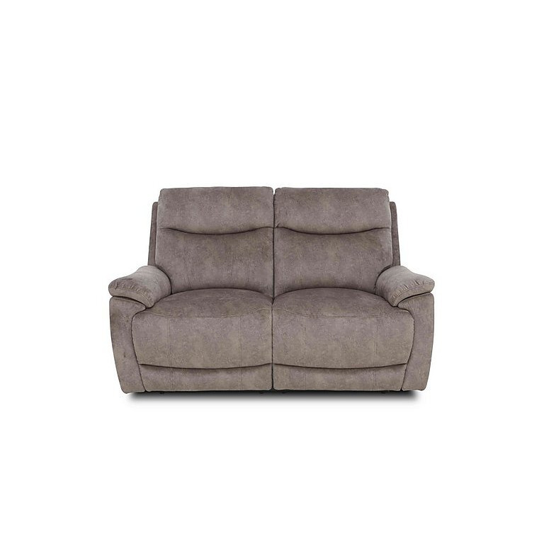 Sloane 2 Seater Fabric Sofa - Marble Charcoal Grey