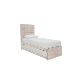 Sleep Story - Guest Bed with Coil Mattress - Lace Ivory