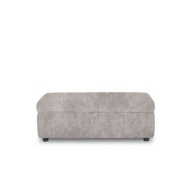 Stark 120cm Fabric Blanket Box - Grey