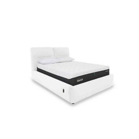 Stark NC Leather Electric Ottoman Bed Frame - King Size - NC Star White