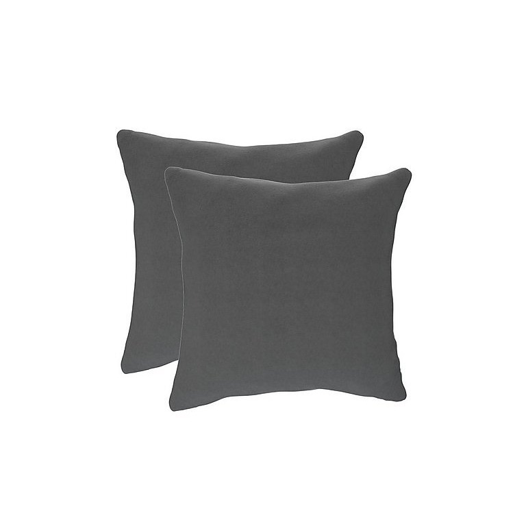 The Lounge Co. - Pair of Large Scatter Cushions - Slate Shadow