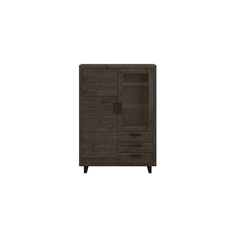 Bodahl - Terra Large Display Cabinet - Smoked
