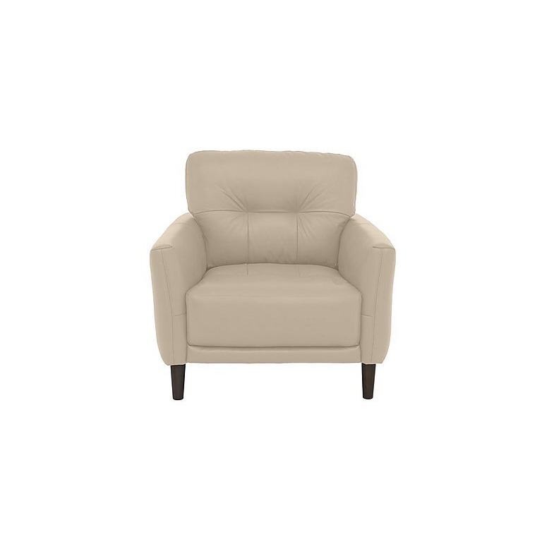 Uno BV Leather Chair - Dapple Grey
