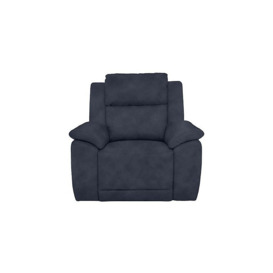 Utah Fabric Chair with Power Recliner - Halifax Charcoal