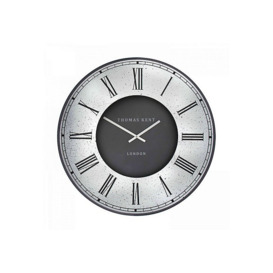 Venzor Black Wall Clock