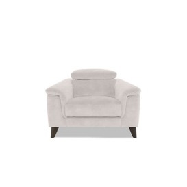 Wade Fabric Power Recliner Chair - Ivory