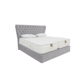 Harrison Spinks - Yorkshire 25K 2 Drawer Firm Divan Set with Zip and Link Firm Mattress - Super King - Seven Lilac