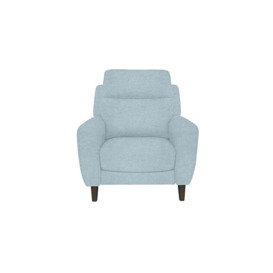 Comfort Story - Zen Fabric Power Recliner Chair with Power Headrest and Power Lumbar - Baby Blue
