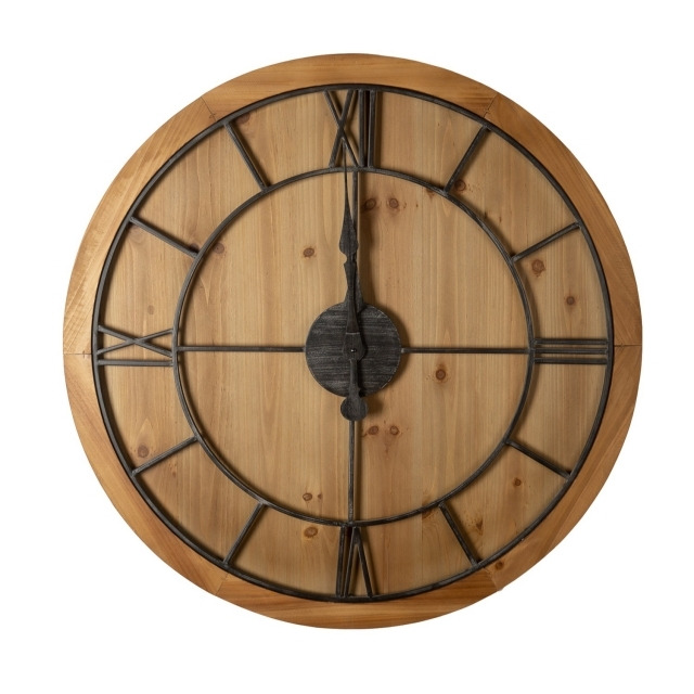 Winston Wooden Wall Clock - Small