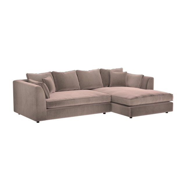 Hadleigh Small RHF L Shape Chaise Sofa - Lumino Mink - Right Hand Facing