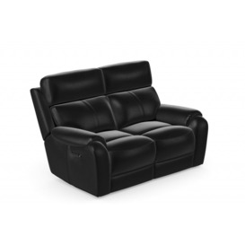 La-Z-Boy Winchester Leather 2 Seater Sofa in Mezzo - Mezzo Cafe Noir
