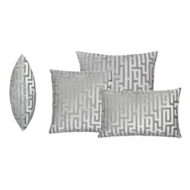 Scatter Cushion in Magna Grey - 58 x 38 cm