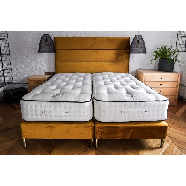 The Celtic Bed Company Prussia Pocket Sprung Shallow Divan Bed - Single