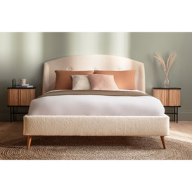 Silentnight Evana Upholstered Bed Frame - Super King - Beige