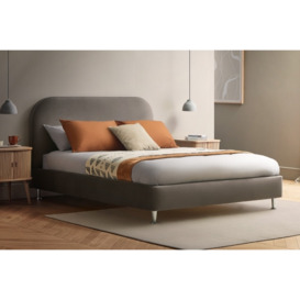 Silentnight Fara Upholstered Bed Frame - Double - Grey
