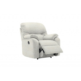 G Plan Mistral Fabric Armchair - Manual Recliner - Taupe
