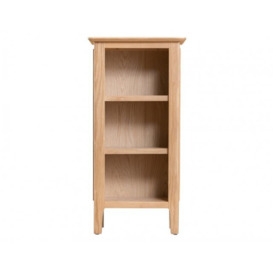 Oxford Oak Small Narrow Bookcase - Oak