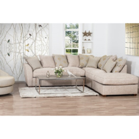 Atlantia Corner Chaise Sofa With Scatter Back - Right Hand Facing