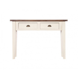 Cranford Reclaimed Wood Console Table - Cream