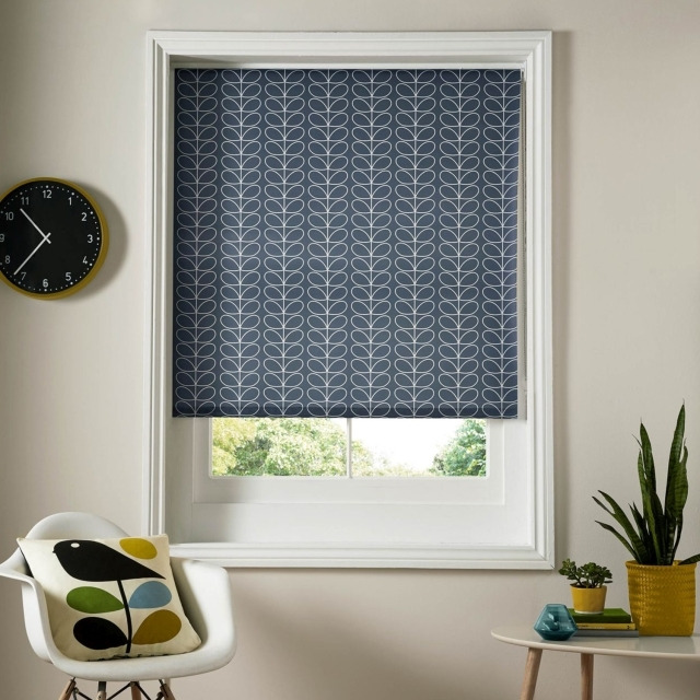 Orla Kiely - Linear Stem Whale Roller Blinds - 60 x 162cm