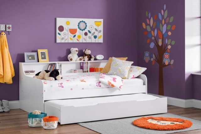 Gru Pure White Childrens Day Bed