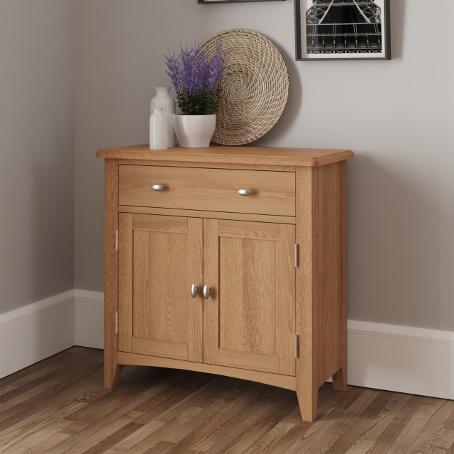 Oak City - Oakland Modern Oak Small Sideboard - Oak