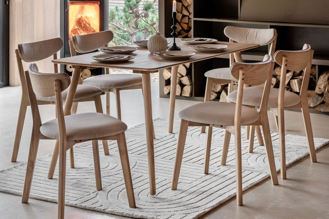 Dining Room Oak Dining Bench 150cm Gallery Direct Hatfield Natural