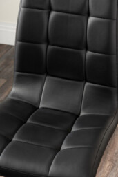 Kylo White Marble Effect Dining Table & 4 Murano Chairs - thumbnail 3