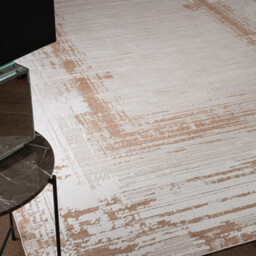 Strata Gold & Cream Sketched Border Rug - thumbnail 2