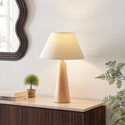 Connie Wood Tapered Table Lamp - thumbnail 2