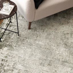 Iona Textured Green Border Rug - thumbnail 2