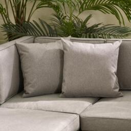 Furniturebox Orlando & 4 Seat Modular Garden Sofa, Rattan in Brown - Size: 72x75x72 cm - thumbnail 6