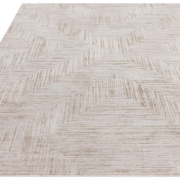 Savannah Cream Textured Cross Pattern Rug - thumbnail 4