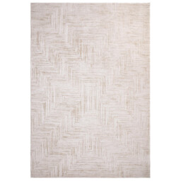Savannah Cream Textured Cross Pattern Rug - thumbnail 3
