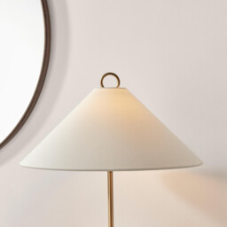 Theo White & Wood Table Lamp - thumbnail 3