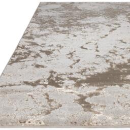 Furniturebox Elysia Metallic Gold Lustre Rug, Polyester in Gold/Cream - Size: 160x230cm - thumbnail 5