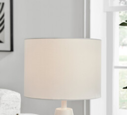Zoe White and Gold Metal Table Lamp - thumbnail 3