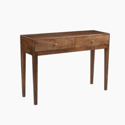 Shasta Mango Wood Walnut Finish Console Table - thumbnail 2