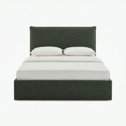 Tilly Green Fabric Ottoman King Size Bed Frame - thumbnail 3
