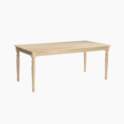 Aalto Rectangle White Oak Wood 6-8 Seater Dining Table - thumbnail 3
