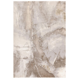 Zephyr Beige Metallic Lustre Rug - thumbnail 3